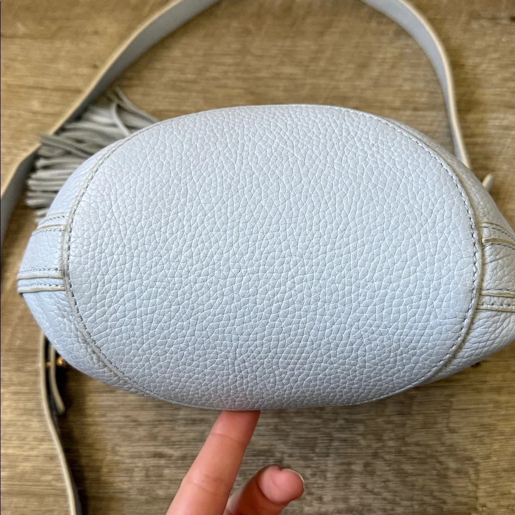 Milly Light Blue Crossbody Purse - Image 3