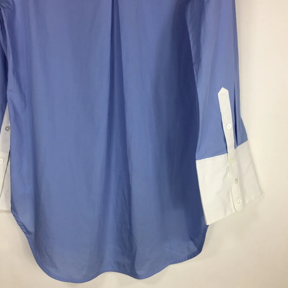 Equipment Clarke Top in Aerial Blue - Image 14