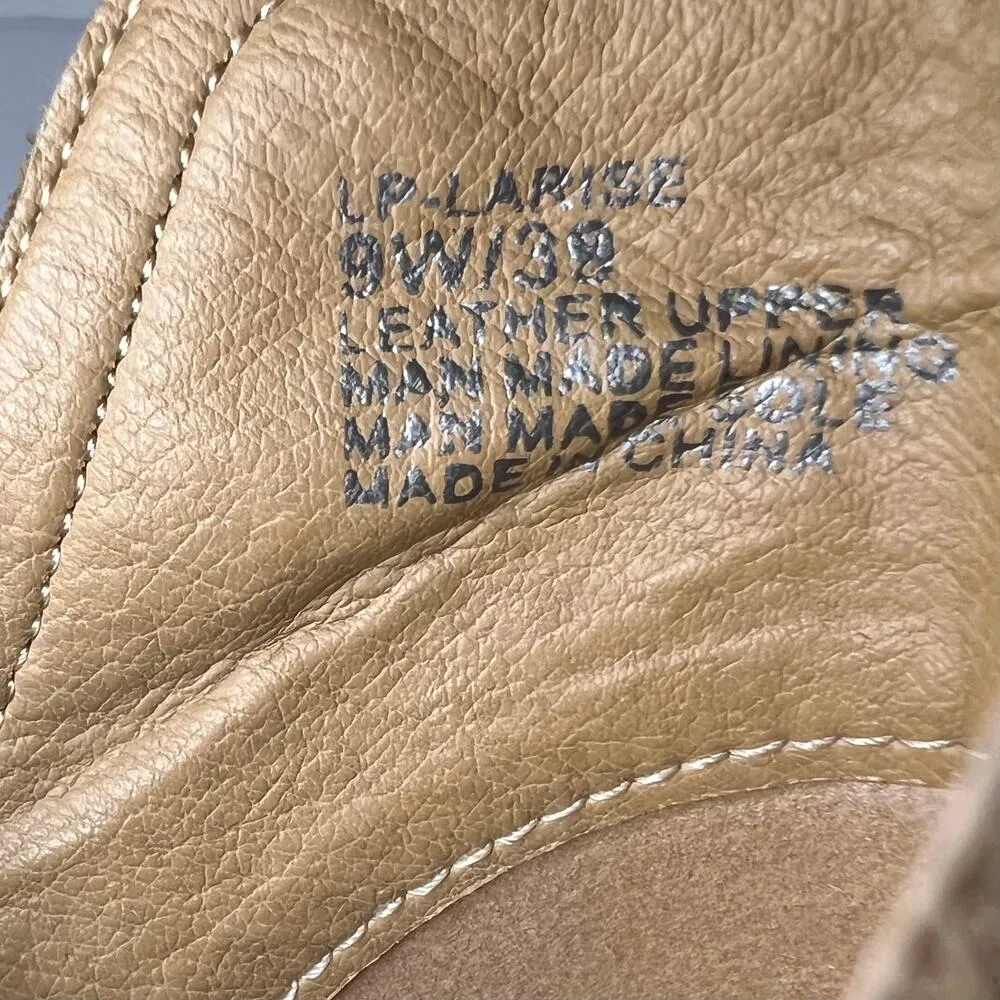 Lucky Brand Women's Leather Booties Size 9 - Image 2