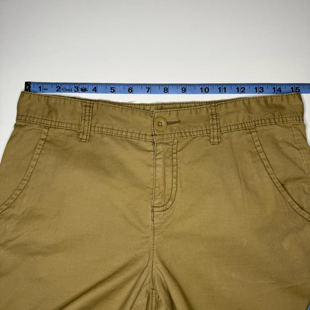 Women's Vintage Tan Khaki Shorts‎ - Image 5