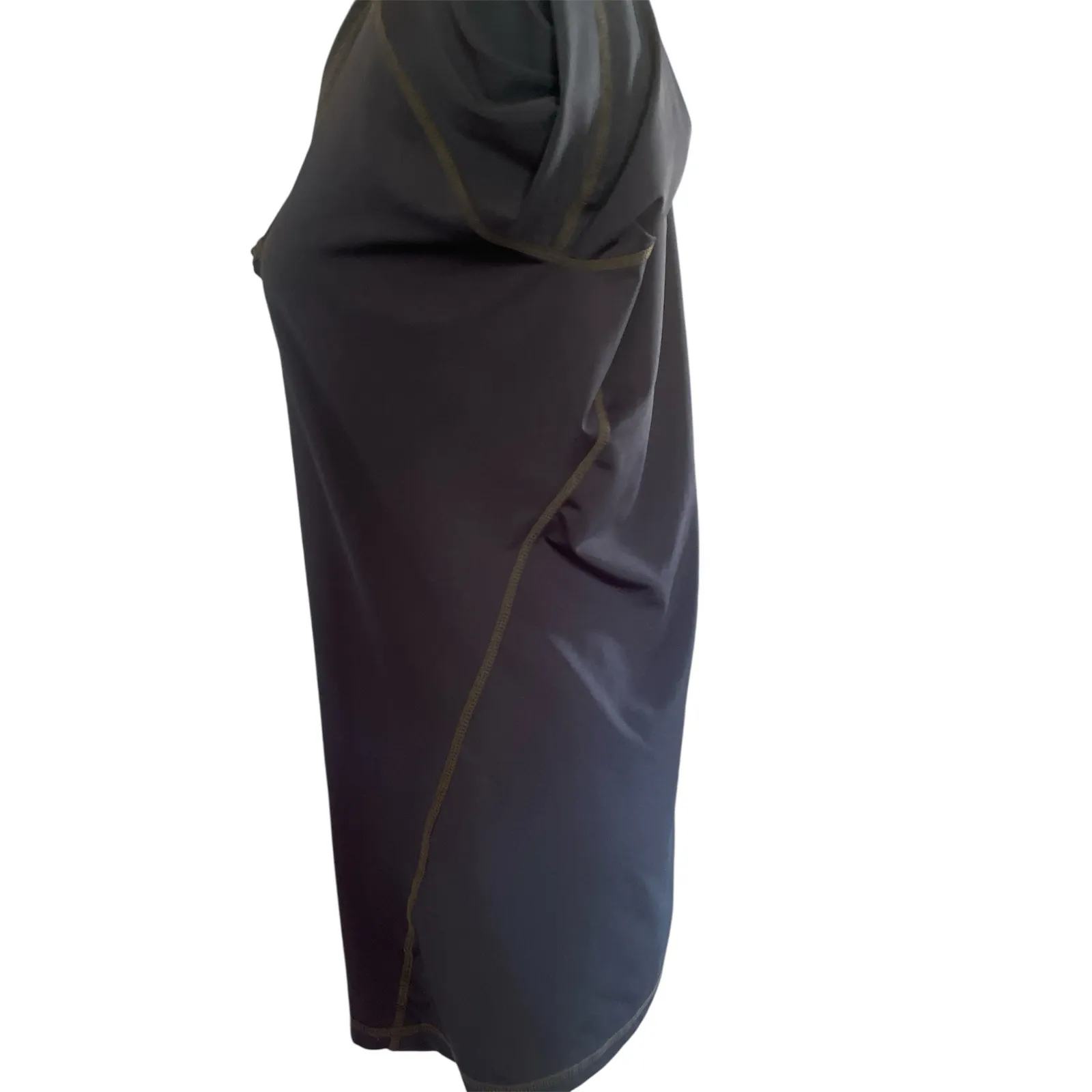 Tesla Medium   Light Black  Long‎ Sleeve Scoop Neck Active Wear - Image 3