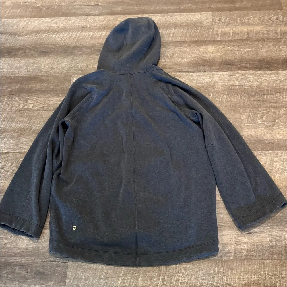 Lululemon Dark Grey Principle Dancer Hooded Zip Up Sweatshirt - Image 11