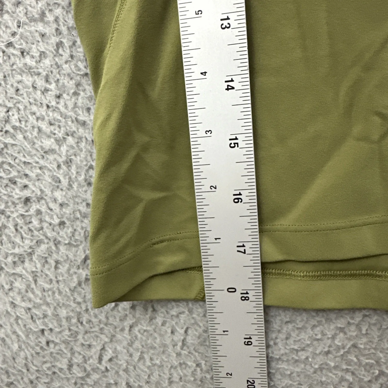 Lululemon  Align T Shirt Short Sleeve Bronze Green Athletic Yoga Women's 6 - Image 4