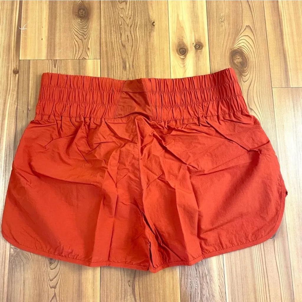 Zenana Windbreaker Athletic Running Shorts Plus Size 1X Smocked Waist Nylon New - Image 4