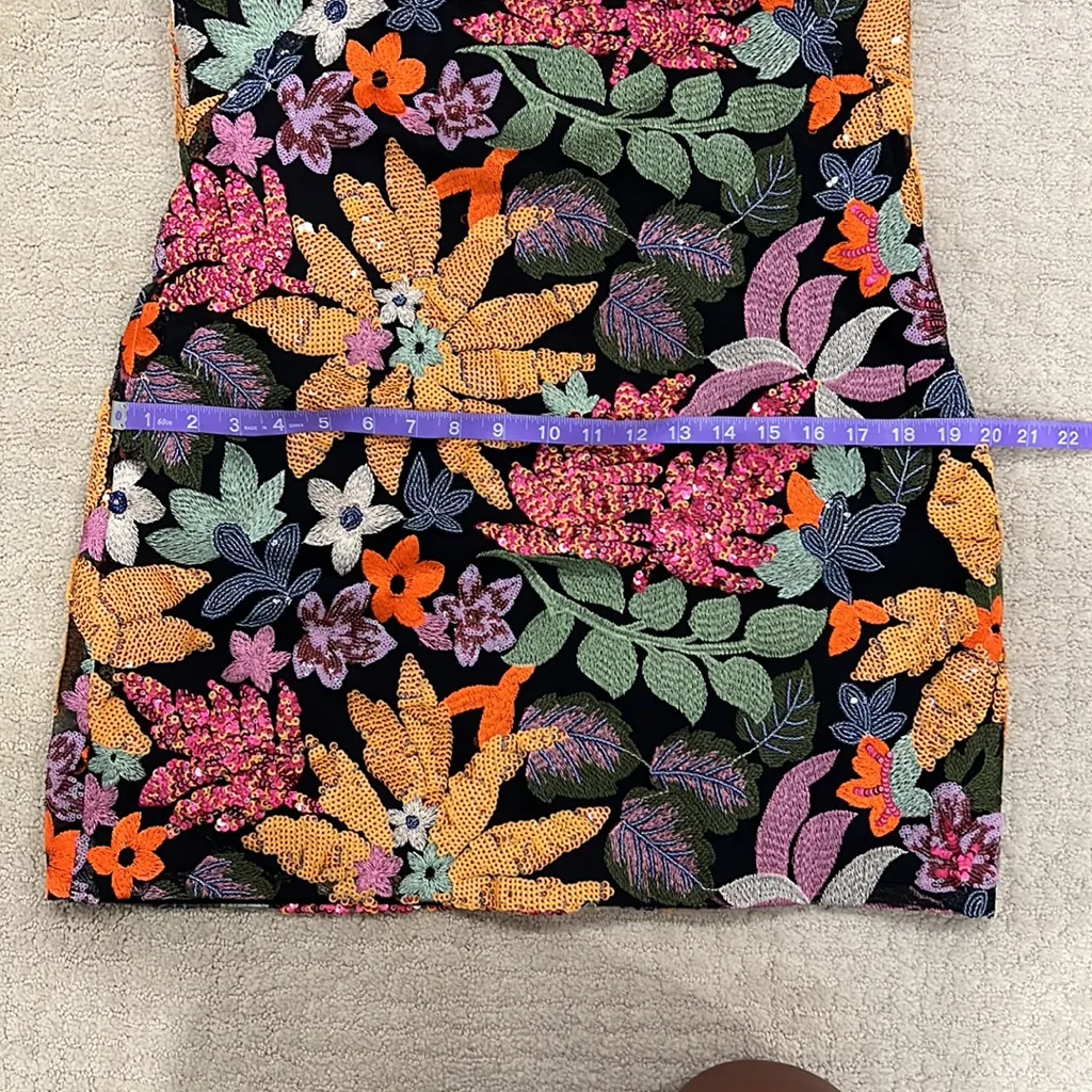 Ramy Brook Gio Sequin Mini Dress Size 10 NWOT - Image 11