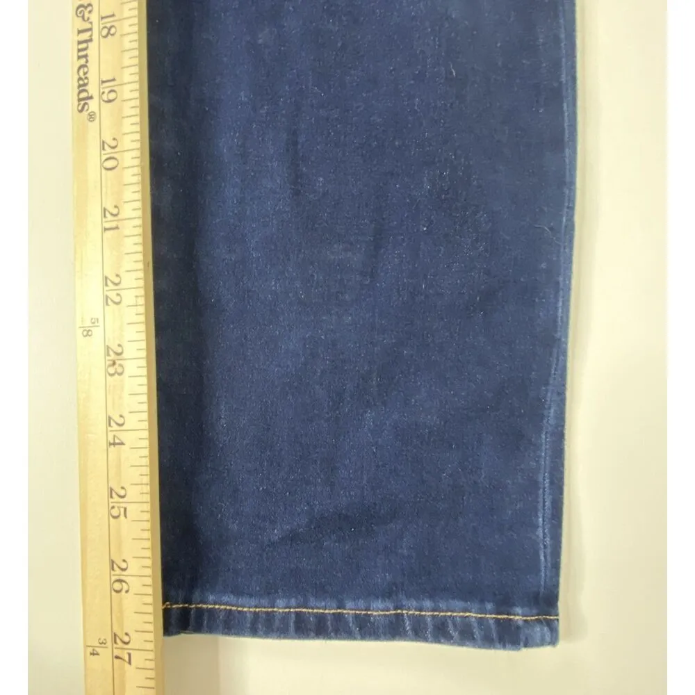 Soft Surroundings Blue Denim Stretchy Skinny Jeans Casual Everyday Comfy Sz PL - Image 8