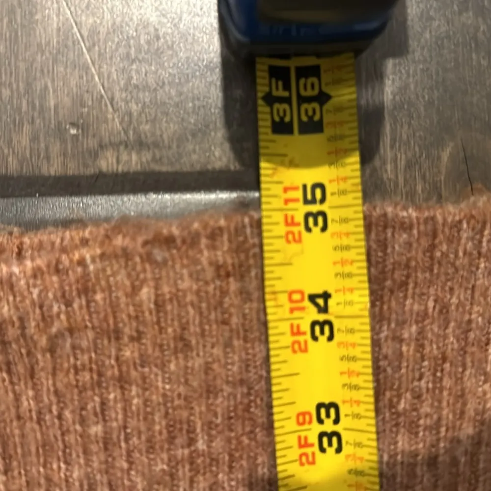 Rachel Zoe Colorblock Turtleneck Sweater Dress Size S | Cozy Fall Neutral Knit - Image 8