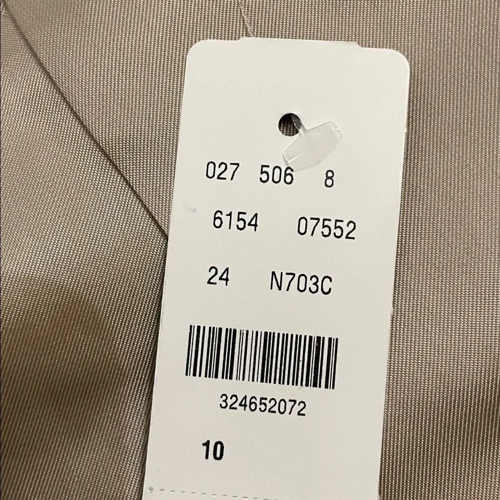 Brooks Brothers Houndstooth Wool Silk Linen Straight Skirt Womens Size 10 NEW - Image 7