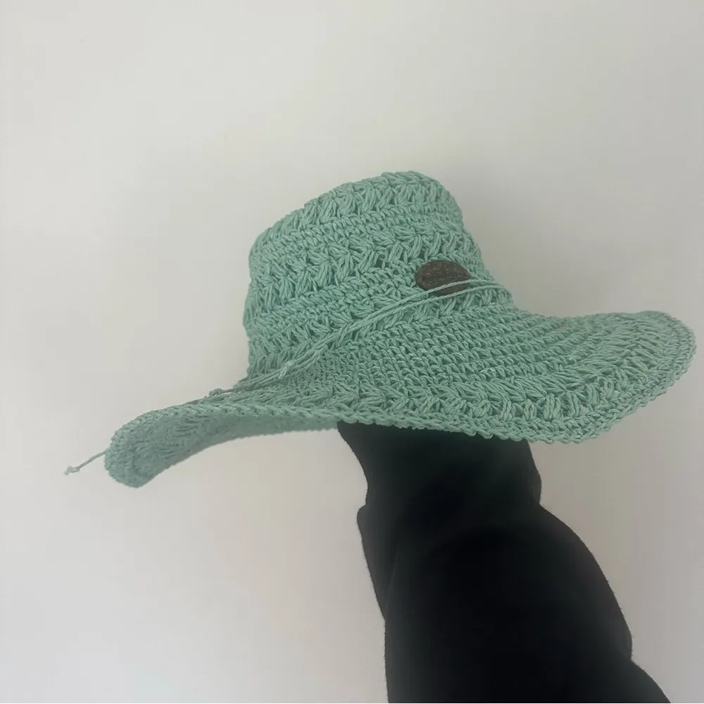 Panama Jack Green Wide-Brimmed Sun Hat - Image 2