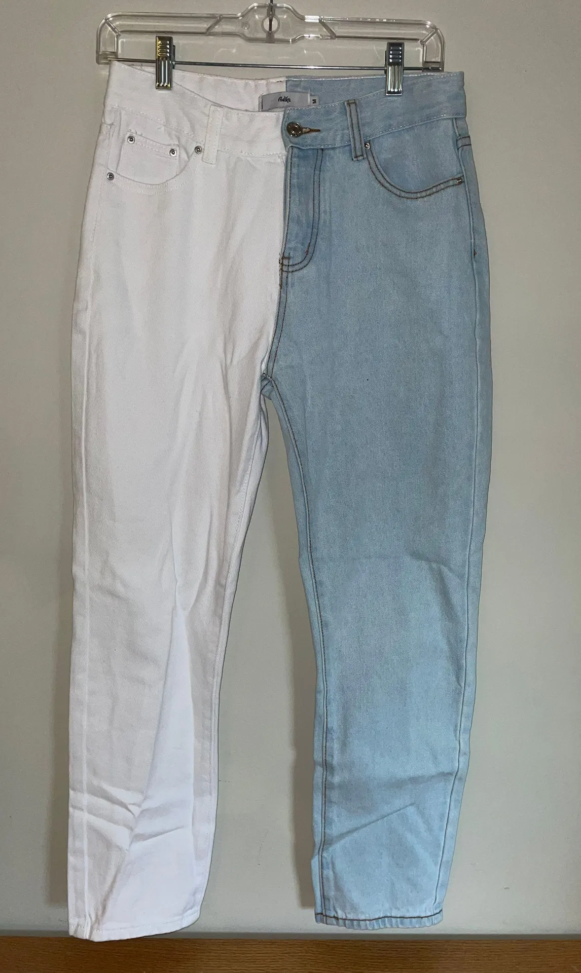 Adika Two Colored Mom Jeans - Image 2