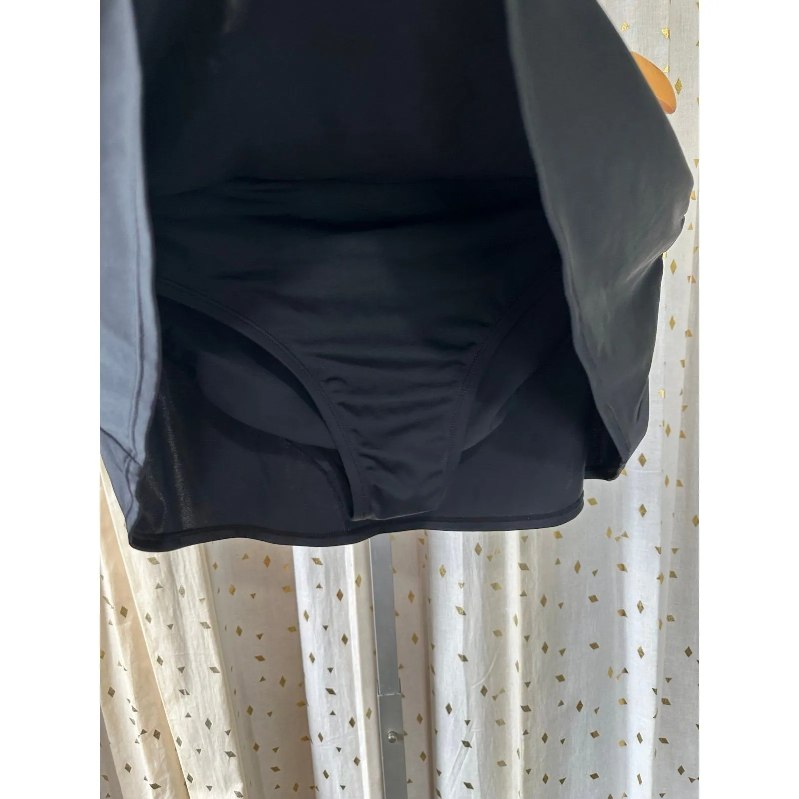 Nike Women's Solid Element Swimsuit Pull On Mini Board Skirt Bottom Only 14 - Image 3