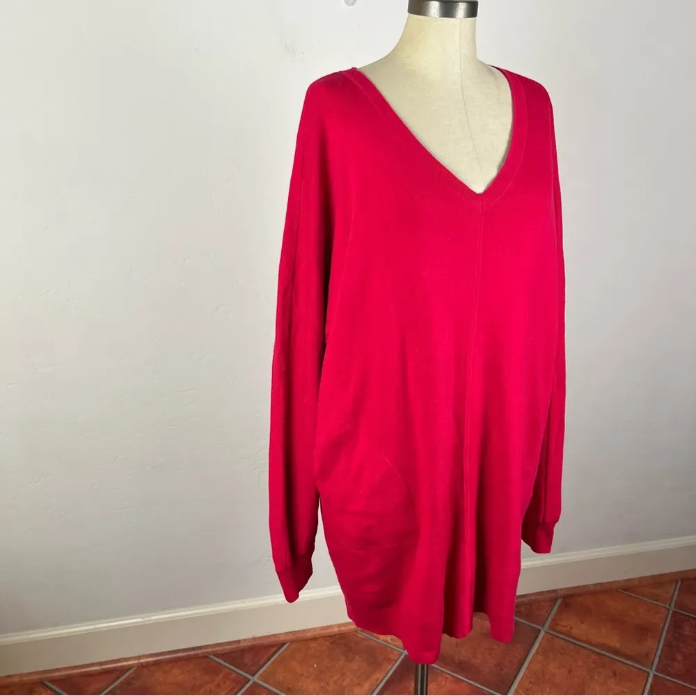 Anthropologie Saturday Sunday Chrissy V Neck Sweater Dress - Image 3