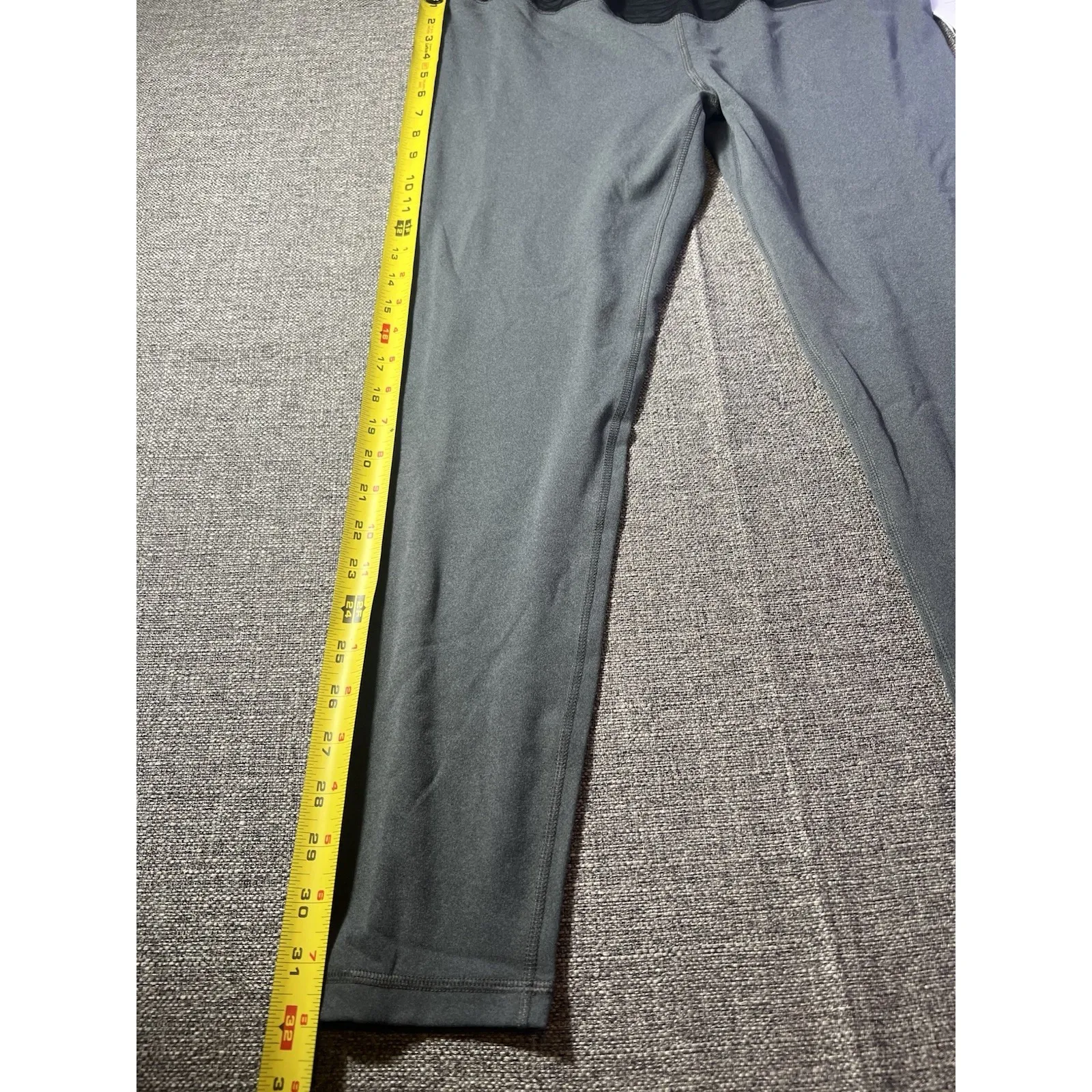 Isabel Maternity‎ Leggins Dark Heather Gray Size XL - Image 5