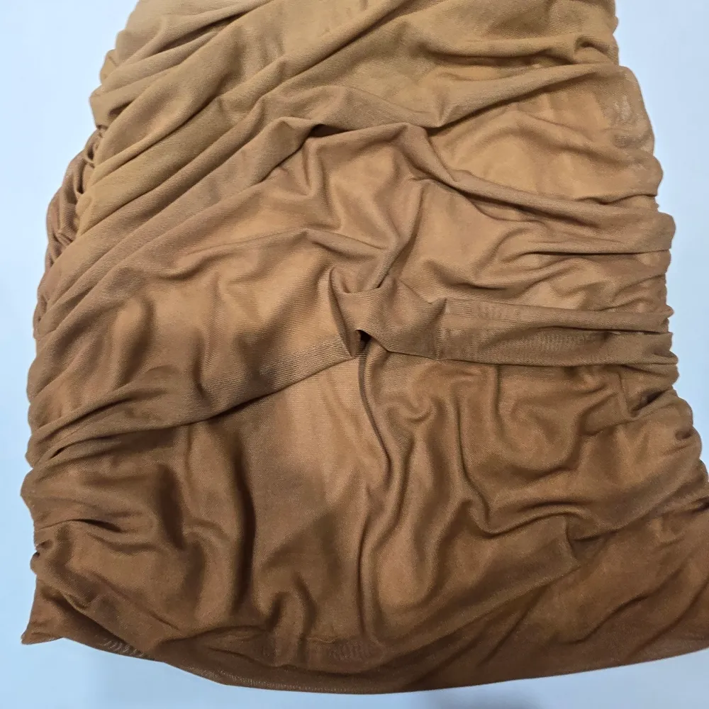 Bardot Rumi Mesh Dress in Brown Ombre - Image 4