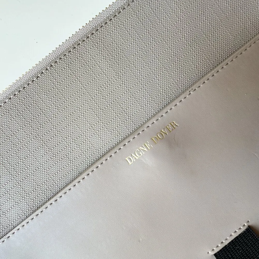 Dagne Dover Essentials Clutch Wallet Grey missing strap and wristlet - Image 3