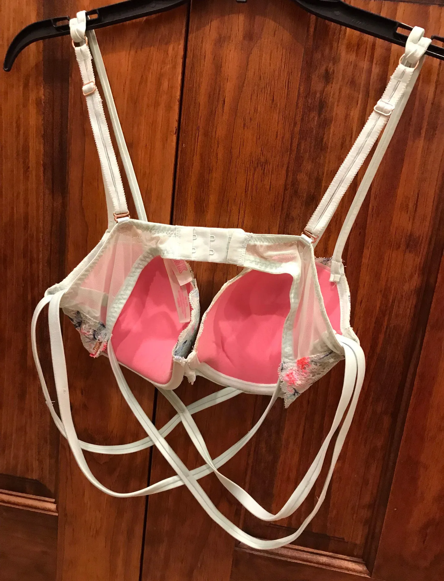 Floral Strappy Date Push-Up Bra - Image 2