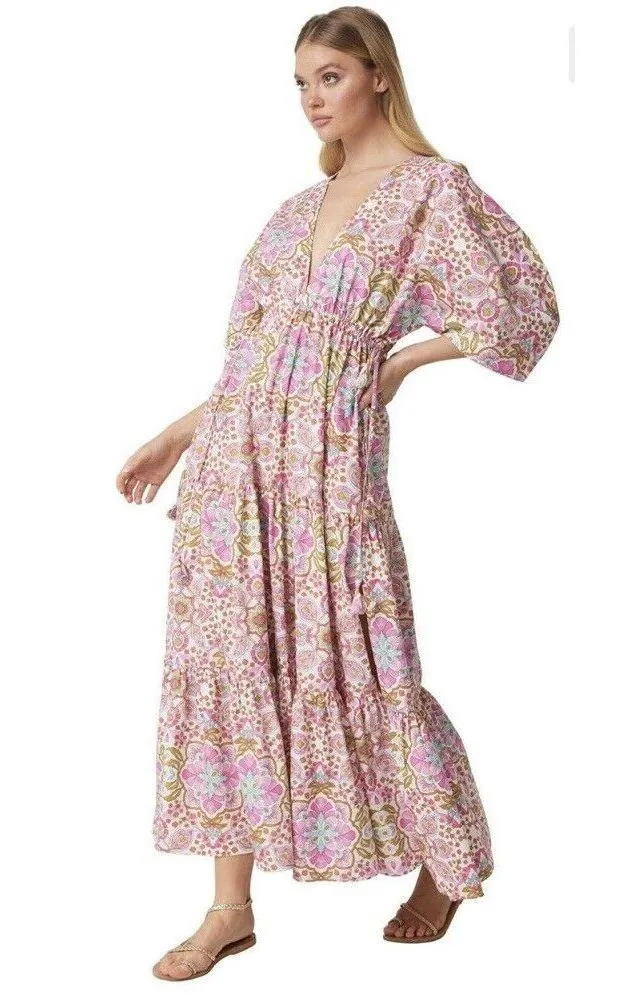NWT Women MISA Los Angeles Maxi | YSA DRESS Veranda Flora Size S - Image 3