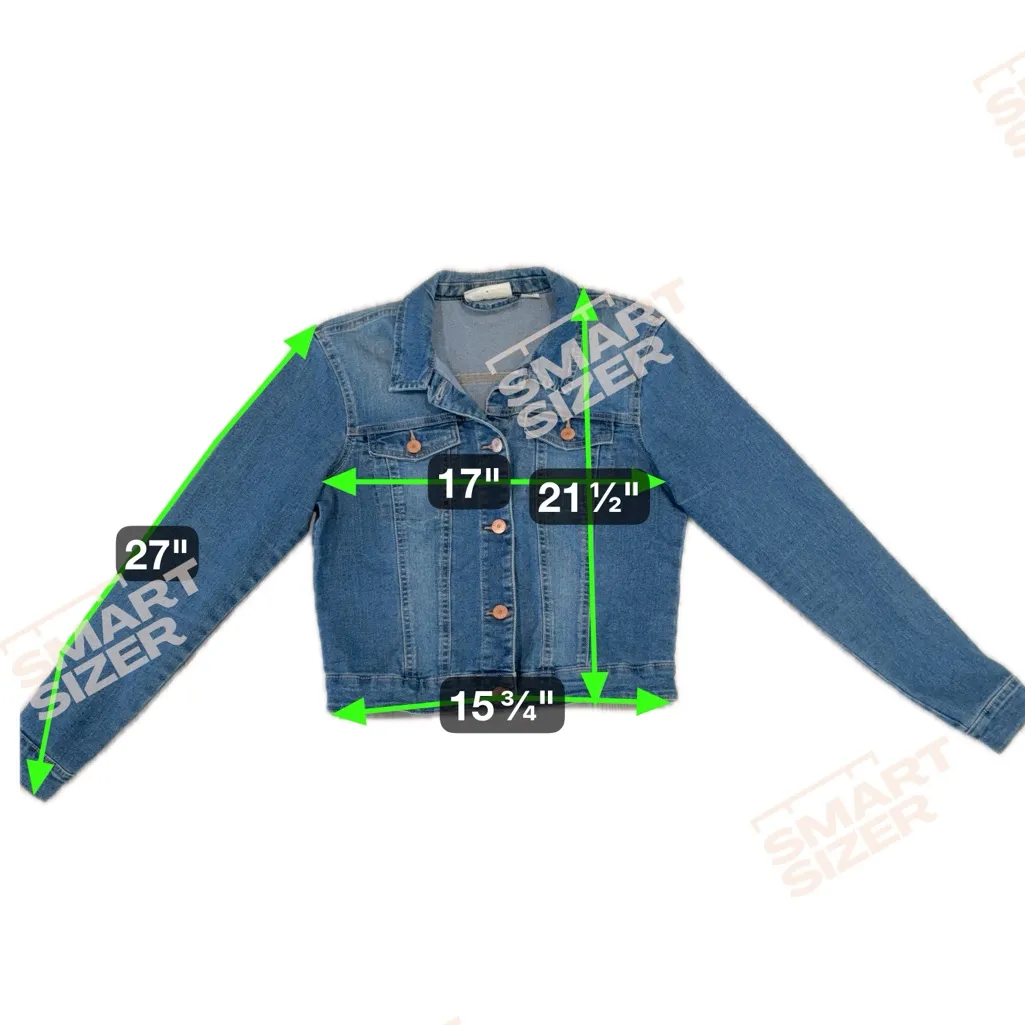Noisy May  Blue Denim Jacket - Image 5