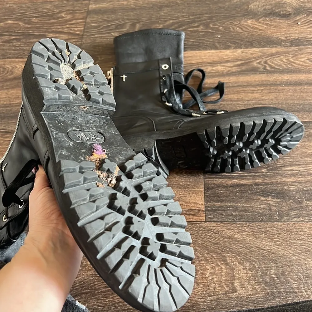 COMBAT BOOT Black Size 9 - Image 8