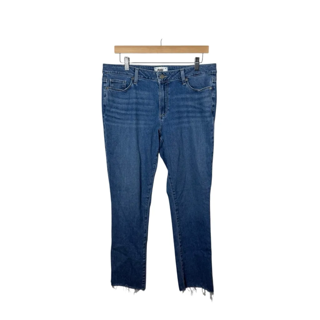 Paige Denim Women’s Brigitte Mid-Rise Crop Boyfriend Jeans Size 32 - Image 3
