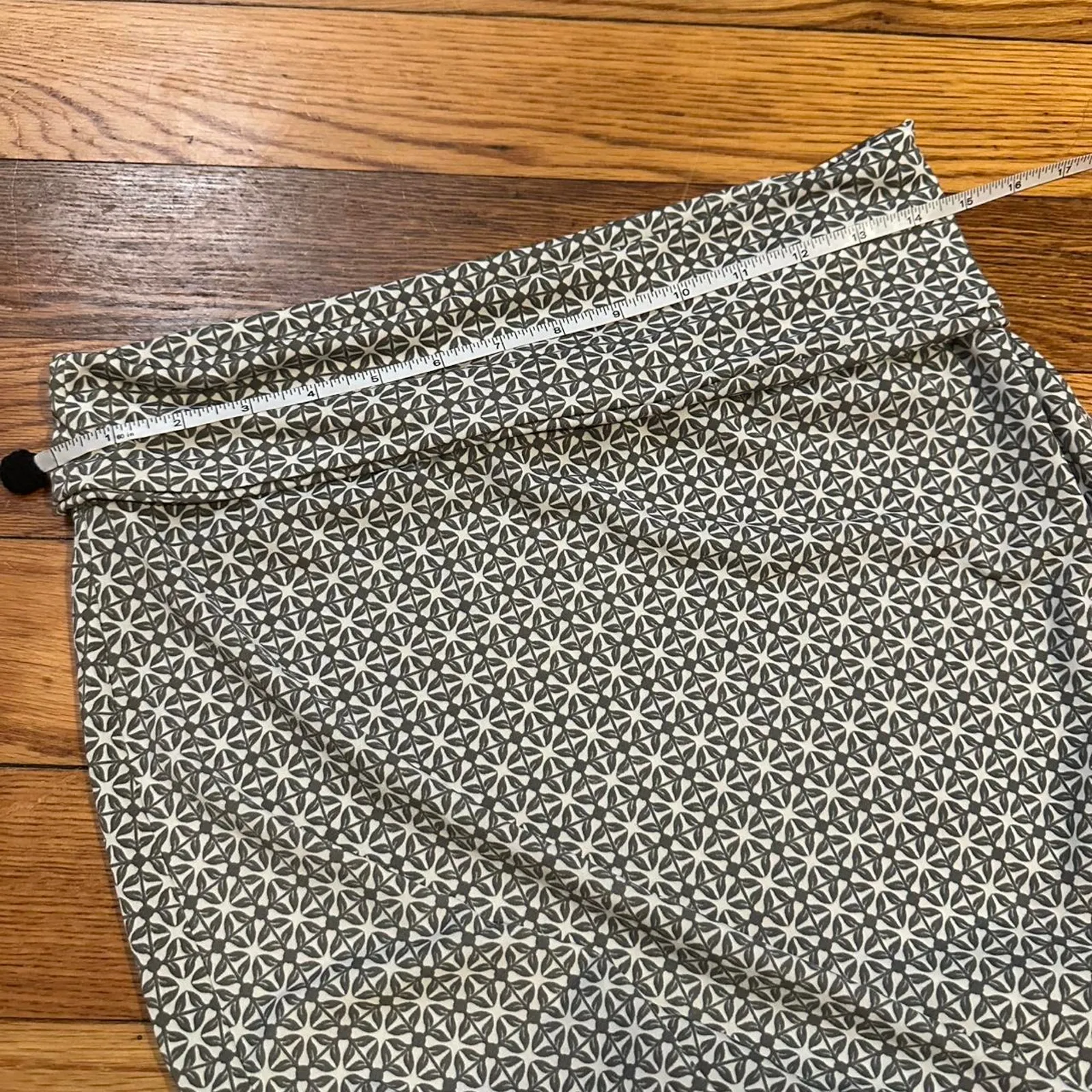 Grey and yellow maxi skirt - Image 3