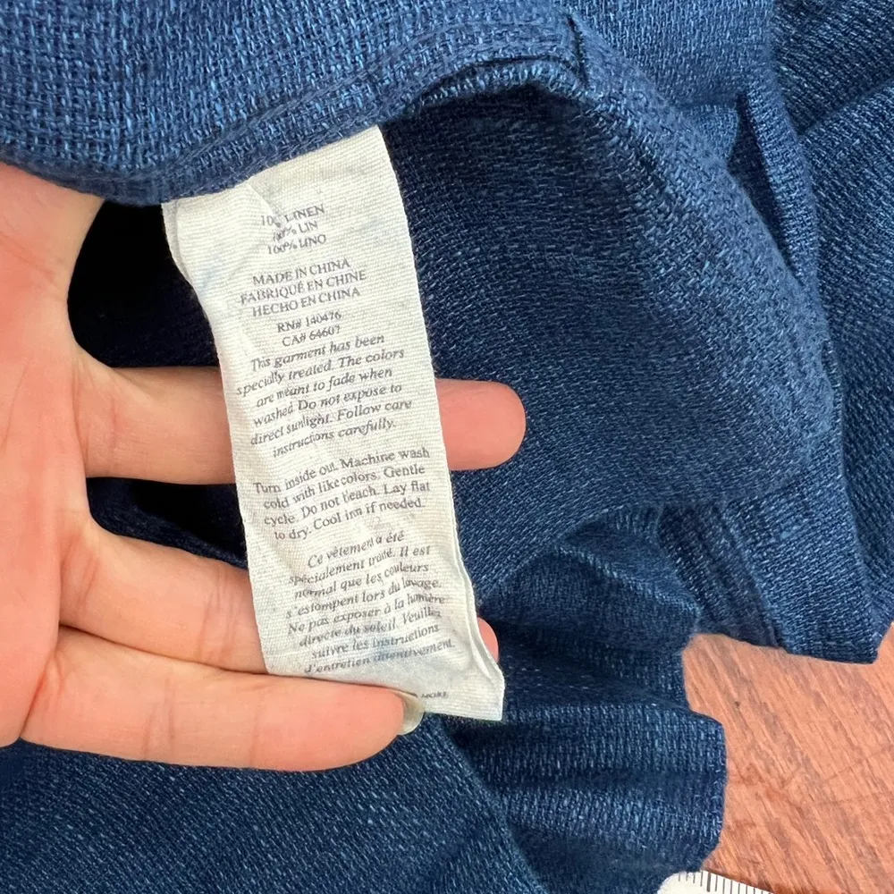 Faherty Isha Basketweave Dress size M - Image 7