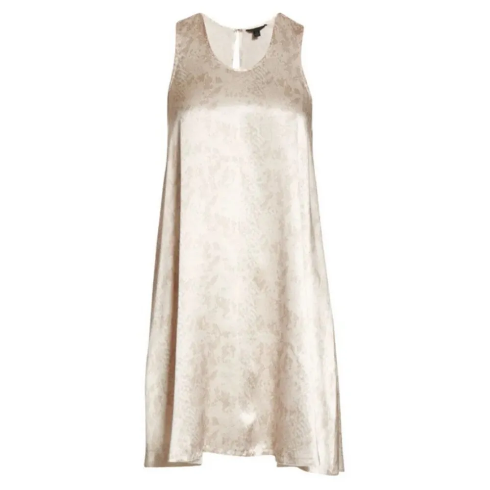 đź’•ATM ANTHONY THOMAS MELILLOđź’• Pale Pink Snake Print Silk Mini Dress Small S - Image 7