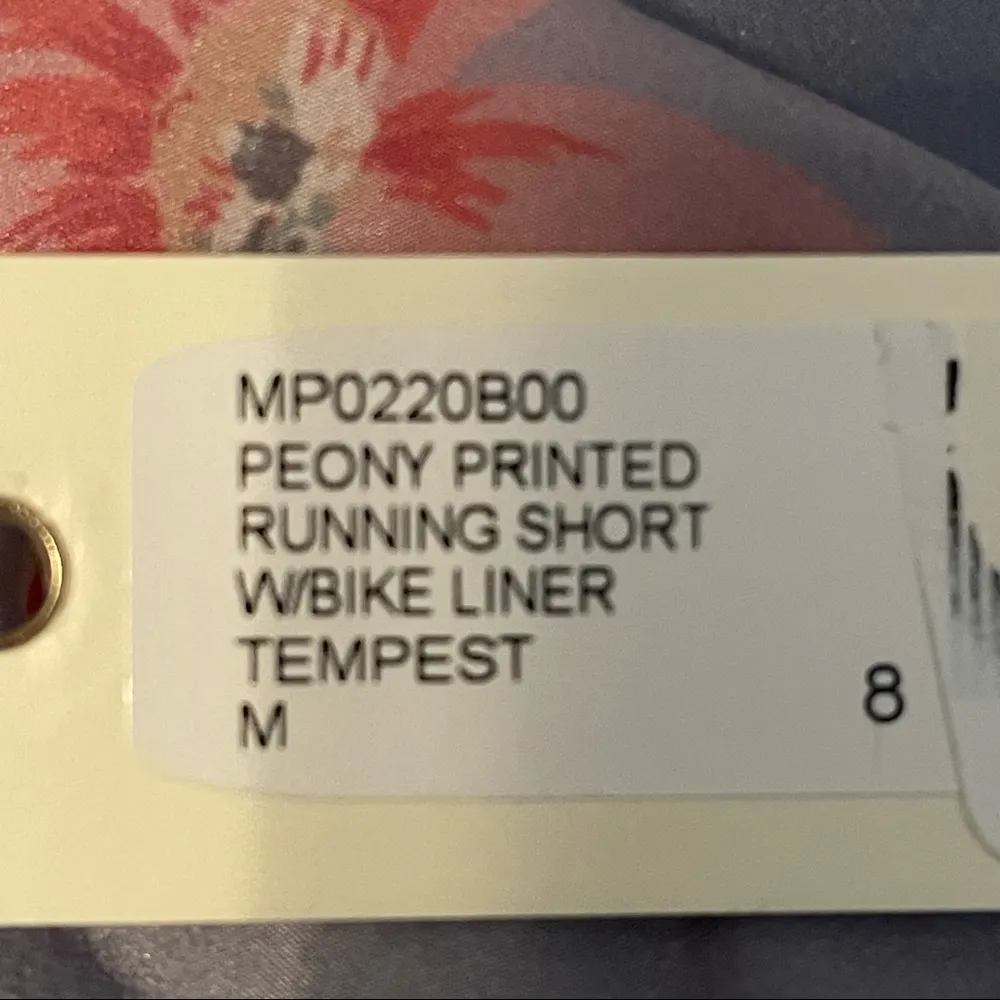 Max Studio  Peony Printed Running Shorts - Image 7