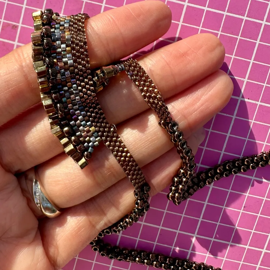 Nadri beaded statement chocker Elegant Necklace in 🎁 Gold - Image 6