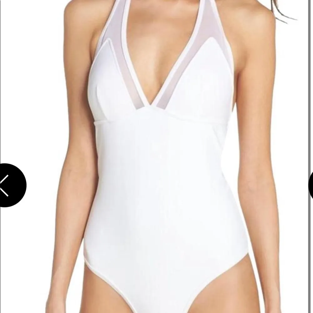 Ted Baker Mesh Insert One Piece Swimsuit. - Image 11