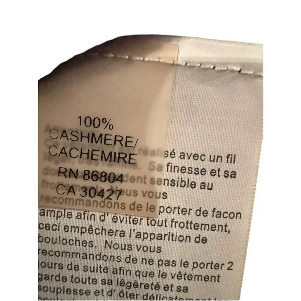 Magaschoni OS Charcoal 100% Cashmere turtle neck sweater Classic Fall Chic - Image 3