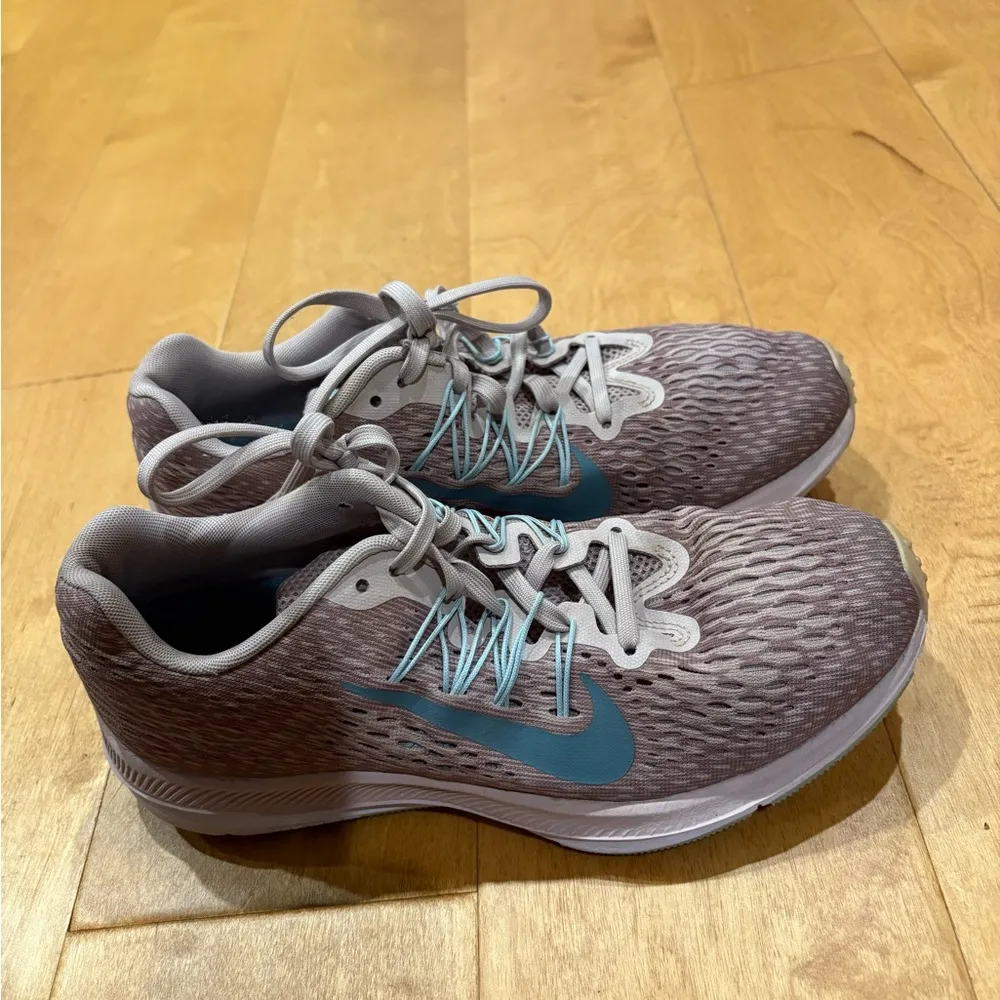 Nike Zoom Winflo 5 women’s running shoes 8.5 mauve pink - Image 2
