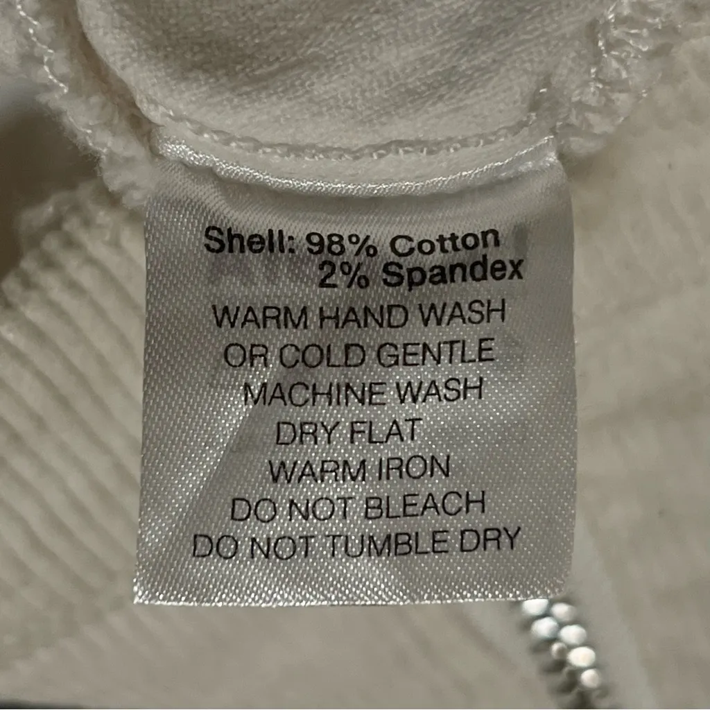 I.Am.Gia corduroy cropped Vest top, cream, size XS - Image 10