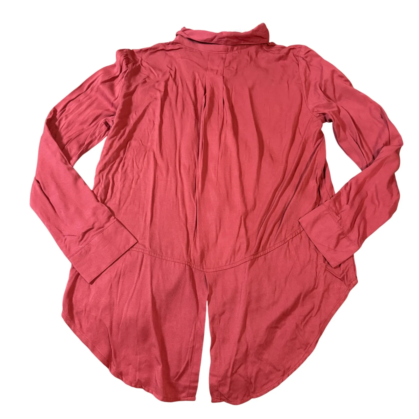 NWT Alexander Jordan Size Small Button Down Shirt Formal Mauve Dusty Red - Image 6