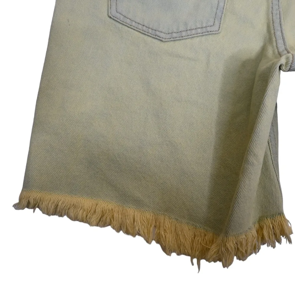 Wild Fable Womens 2/26 High Rise Button Fly Denim Bermuda Shorts NEW - Image 6