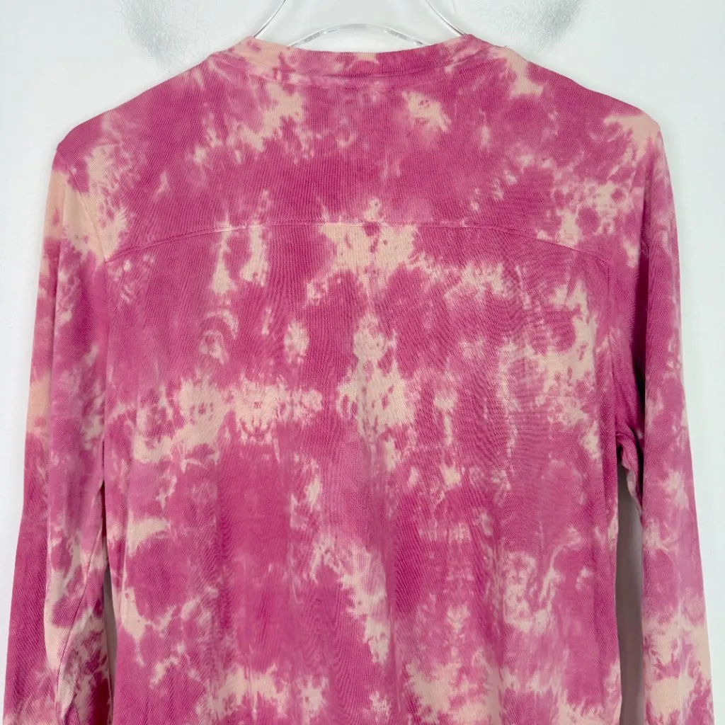 NWT LOGO by Lori Goldstein Marble Dye Cotton Modal Cardigan Size Medium M NEW - Image 8