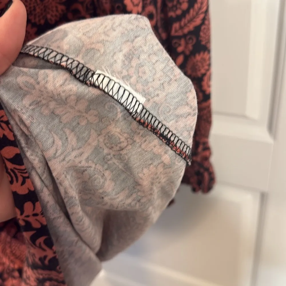 Boden Easy Yoke Jersey Dress Size 8 Long Pink - Image 3