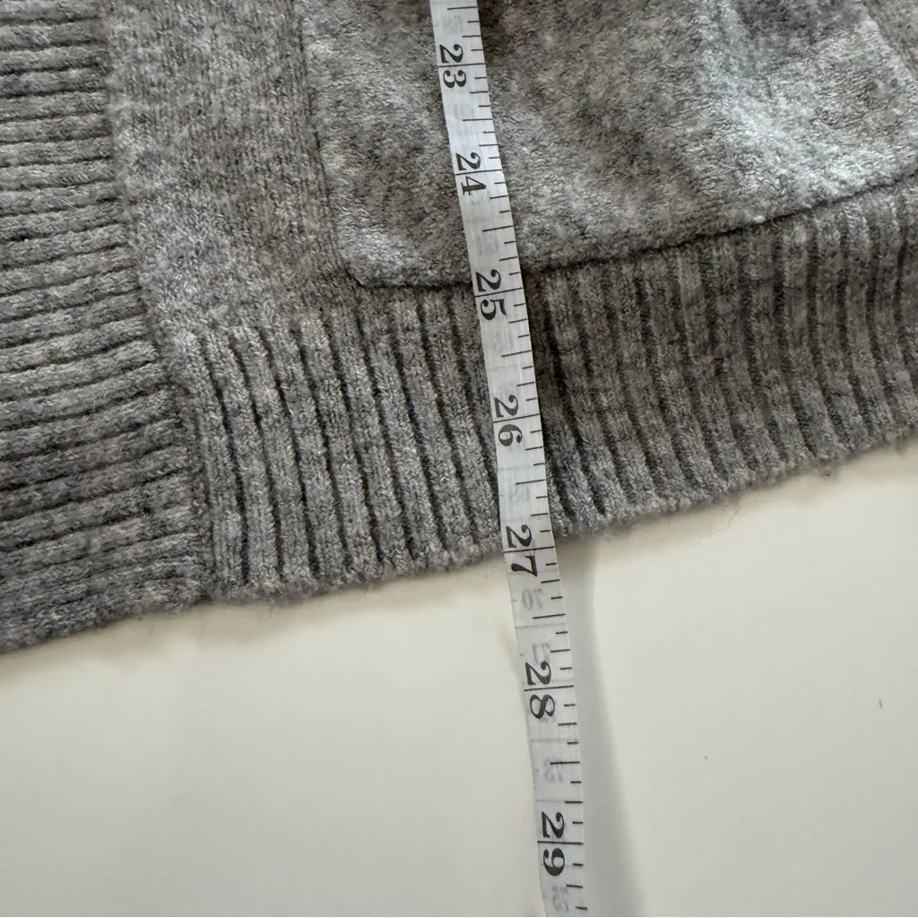 Gap Gray Open Cardigan size Medium - Image 8