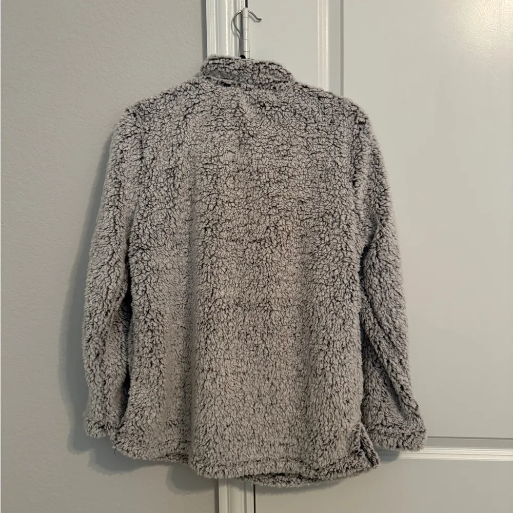 Port Authority fluffy sweater hoodie size L - Image 3