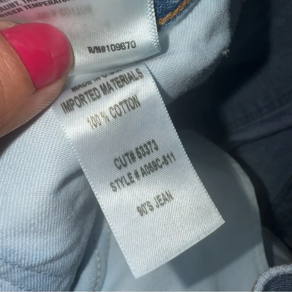 AGOLDE 90’s Denim Jeans Extra Distressed Medium Wash size 26 - Image 3