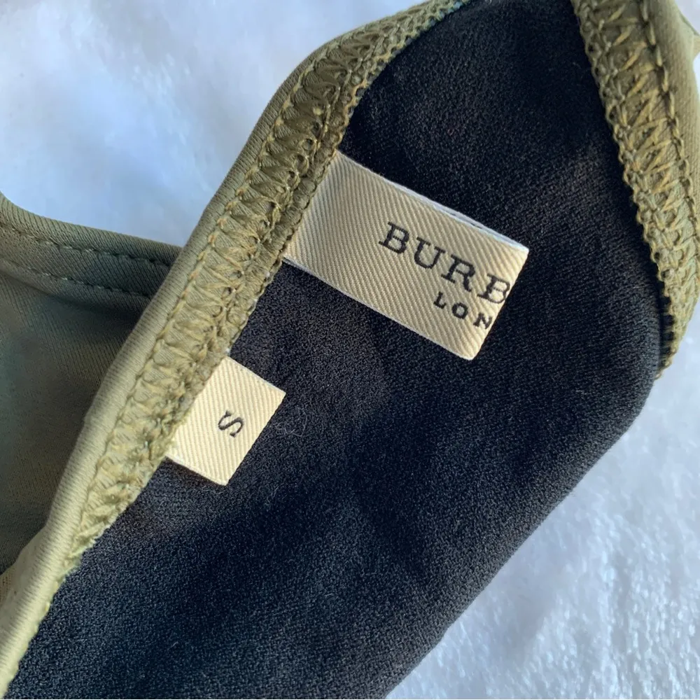 Burberry Hunter Green Bikini Top Size Small - Image 6