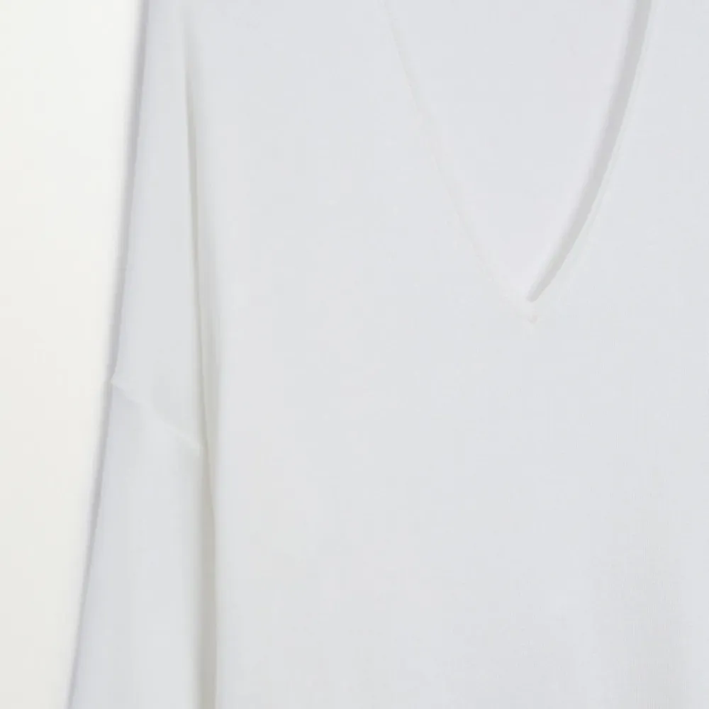 NWT MANGO V-neck Long Sleeve Shirt - Image 5