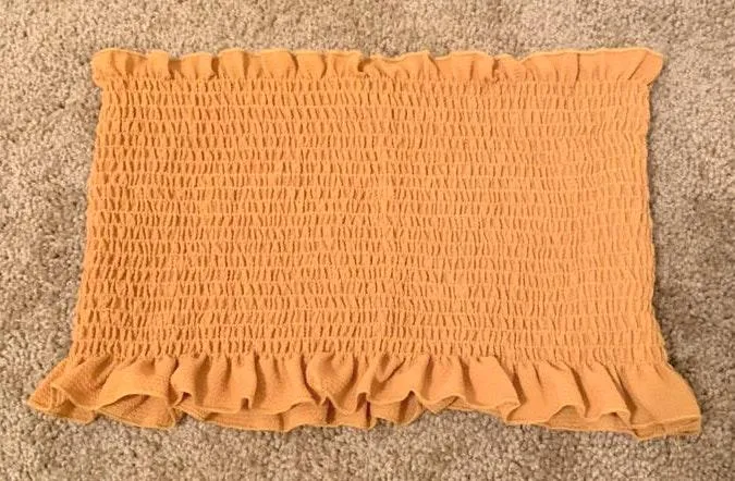 Lizard Thicket Mustard Tube Top - Image 2