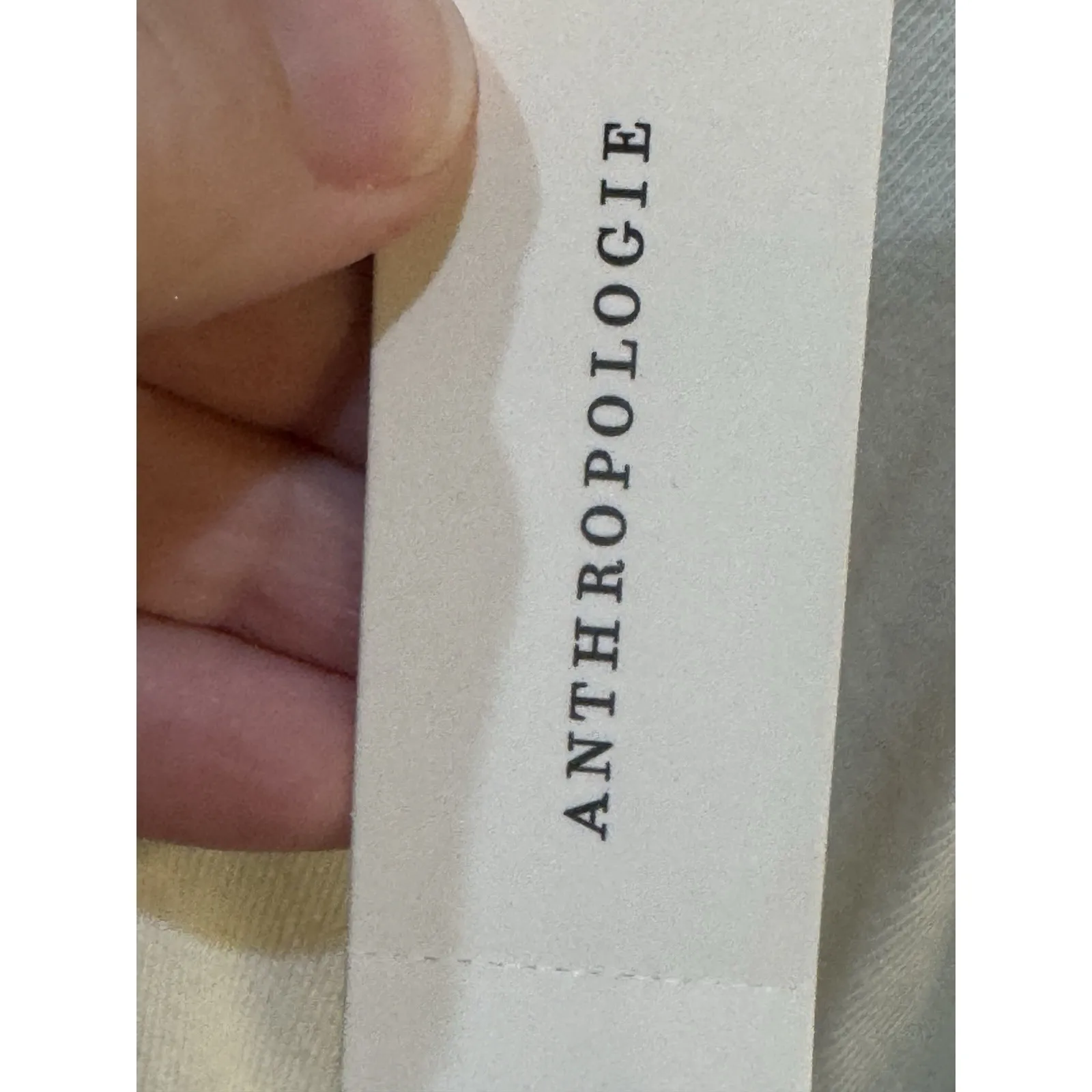 By Anthropologie Off-The-Shoulder Swing Blouse size Small IVORY Milkmaid Peasant - Image 10