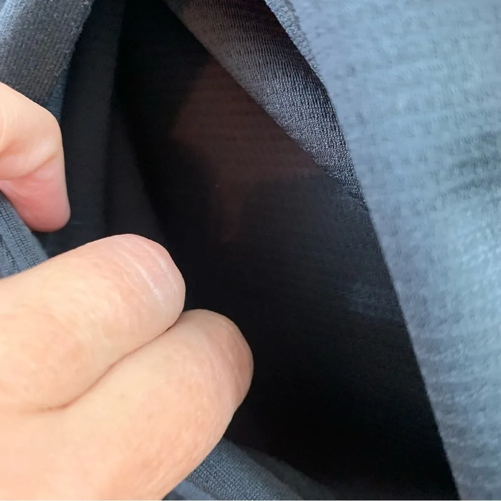 Adidas Climalite Zip-up Gray Long Sleeve Athletic Jacket - Image 5