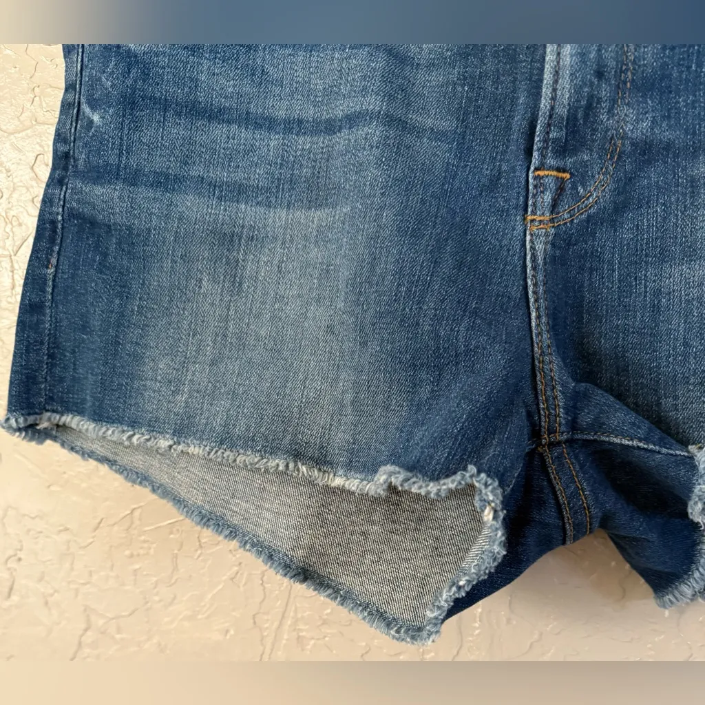 FRAME Le Cutoff Denim  Jean Shorts Williams Wash Blue Denim Shorts Size 29 - Image 6