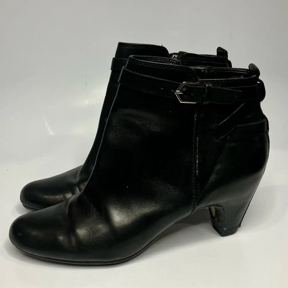 Sam Edelman Maddox black leather‎ ankle boots size 8 - Image 3