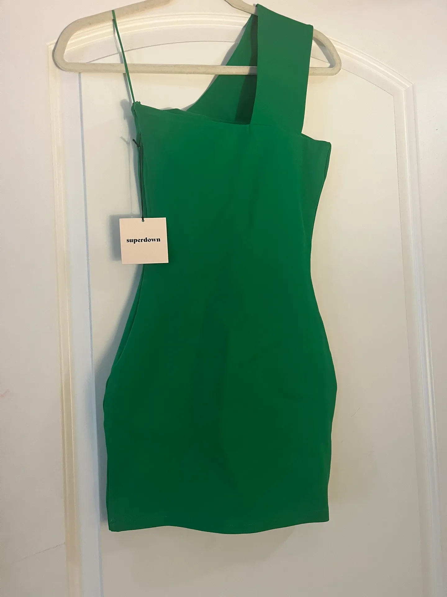 Green Mini Dress - Image 4