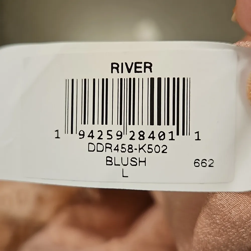 DRESS THE POPULATION River Lace Off the Shoulder Fit & Flare Dress Blush L NWOT - Image 12