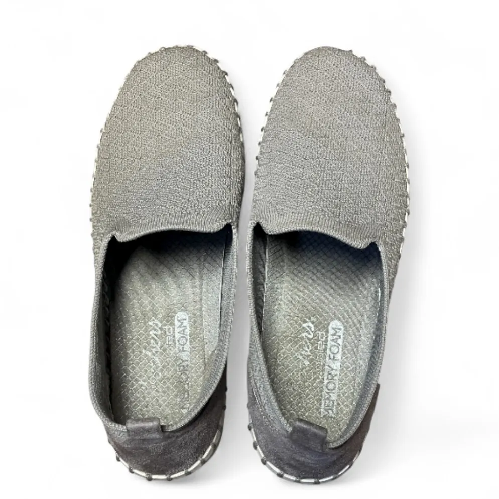 Skechers Sepulveda Slip On Casual Loafer Shoe Womens Size 7 Taupe - Image 9